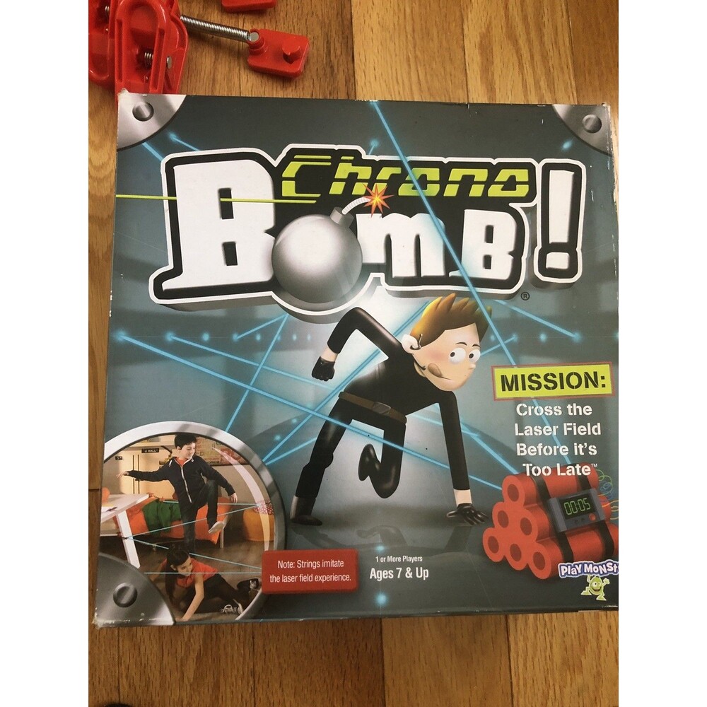 PlayMonster Chrono Bomb - Secret Agent Bomb Diffuser Game For Children